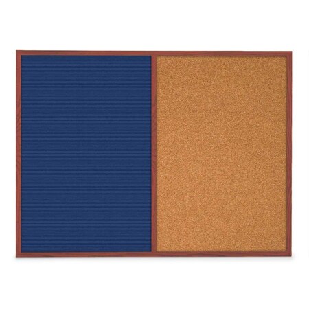 United Visual Products Sliding Door Indoor Enclosed Corkboard, 3 UV9000ACS-WHITE-SURF
